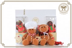 Singing Gingerbread Doll (Boy or Girl) Gift Hamper