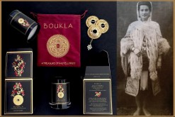 TRADITIONAL KASTELLORIZIAN COSTUME WITH LIMITED EDITION BOUKLA CANDLE