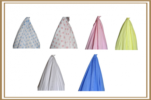 ES KIDS MUSLIN WRAPS COLOURED