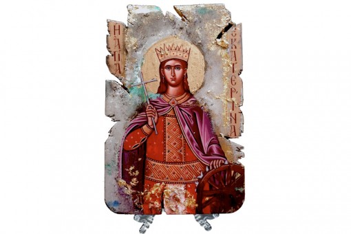 SAINT KATHERINE ICON