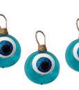 AQUA EVIL EYE BAUBLES