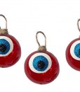 RED EVIL EYE BAUBLES 5CM