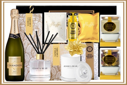 SPARKLING GOLD DELUXE GIFT HAMPER
