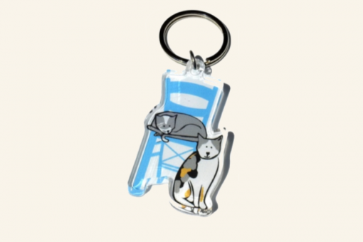 Cat Keyring