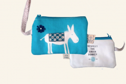 Blue Donkey Coin Purse