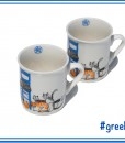 GREEK CATS ESPRESSO CUPS
