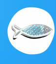 GREEK FISH PLEXIGLASS MAGNET