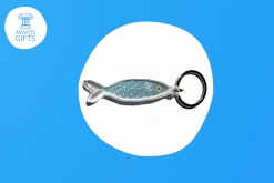 GREEK SARDINES PLEXIGLASS KEYRING