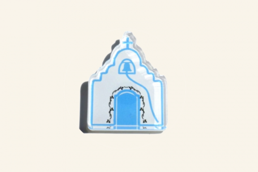 Greek Church Plexiglass Magnet