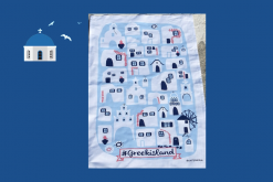 Greek Church Tea Towel