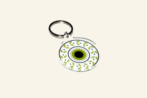 Greek Evil Eye Keyring