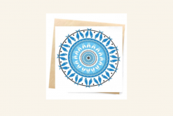 Greek Fish Greeting Card