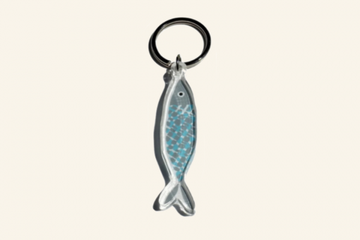 Greek Sardine Keyring