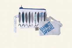 Greek Sardines Coin Purse
