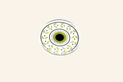 Green Olive Greek Evil Eye Plexiglass Magnet