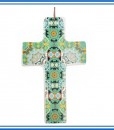 KEFALONIA CERAMIC CROSS - LARGE