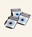 Blue evil eye Marble Magnet