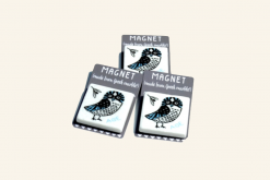 Greek Owl Marble Magnet
