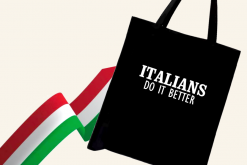 ITALIANS DO IT BETTER LIBRARY TOTE BAG